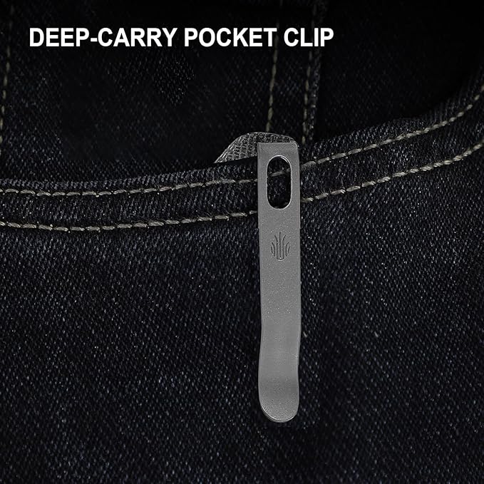 Kizer Mini Bulldog Pocket Knife, 2.5??Nitro V Sheepsfoot Blade Folding Knife, Micarta Handle Clutch Lock Small EDC Knife for Men Women Gift, Fishing Hiking Camping Hunting Knives V3672SA2