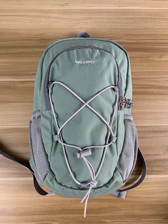 WATERFLY 12L Small Hiking Backpack: Day Pack Lightweight Travel Bag Camping Fitness Cycling Outdoor Sports Daypack For Women Men