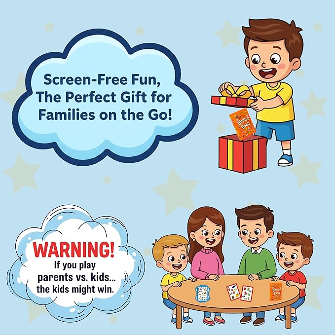 Dinner Rush Award-Winning Game - Pocket-Sized Kids Restaurant Activities - 2-in-1 Picture and Quantity Matching - Smart Card Games - Restaurant Games for Kids Ages 4-8