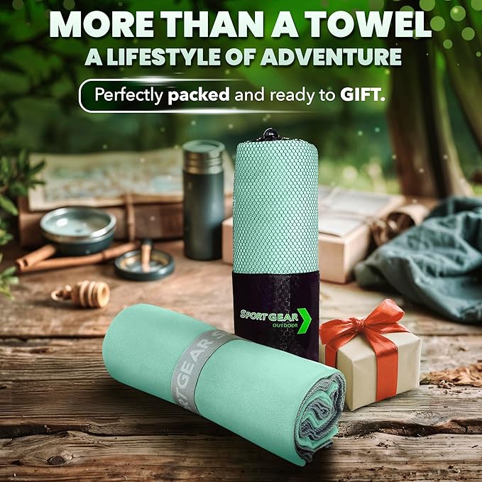 Quick Dry Camping & Travel Towel-Microfiber Travel Sports Towel, Microfiber Beach & Gym Sweat Towels For Men & Women Body, Travel Towels Fast Drying Lightweight, Quick Dry Towels For Travel
