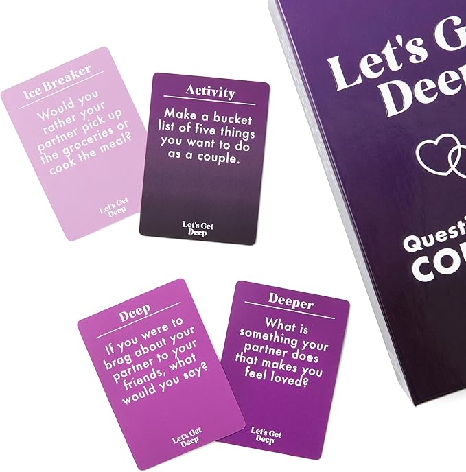 WHAT DO YOU MEME? Let's Get Deep - Conversation Cards for Couples, Love Language Card Game