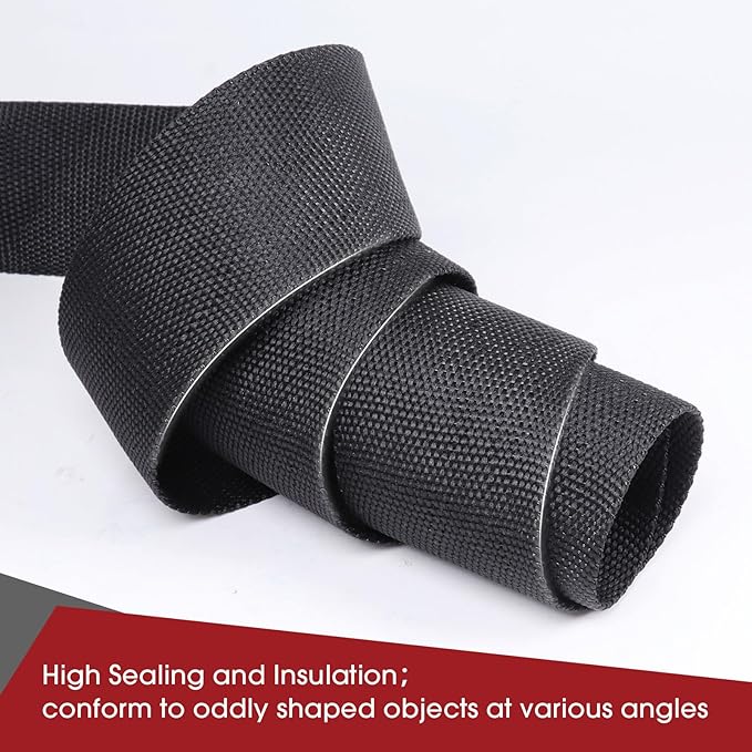 Heat Shrink Wire Loom 2:1 Shrinkable Braided Cable Sleeve 3/4 Inch ID-46ft Abrasion Protection Flexibility Fabric Wiring Harness Cover Sheath