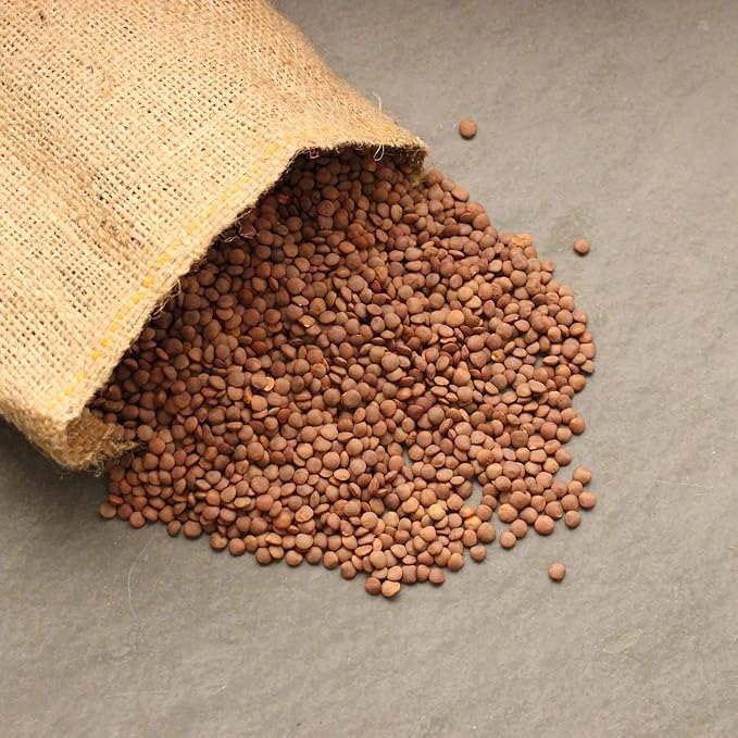 Organic Red Lentil Sprouting Seeds -5 Lbs - Handy Pantry Brand - Red Lentils- Perfect for Garden Seeds, Gardening, Salad, Soup, Sprouts & Food Storage