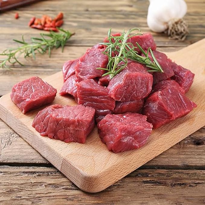 Military Surplus Freeze-Dried Top Round Beef Cubes ??16 oz, Uncooked ??#10 Can ??Long-Term Emergency Survival Food, Hunting, Camping, Backpacking & Prepper Supply ??25+ Year Shelf Life ??Made in USA ??Easy to Prepare
