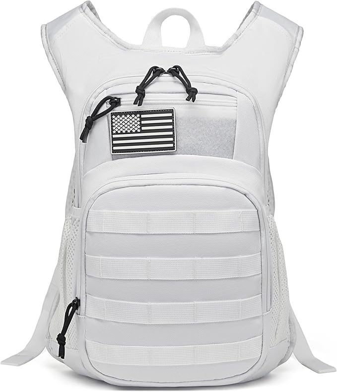 wotony Hydration Backpack with Water Bladder for Hiking Tactical Hydration Pack for Men Women Molle Water Backpack for Hiking