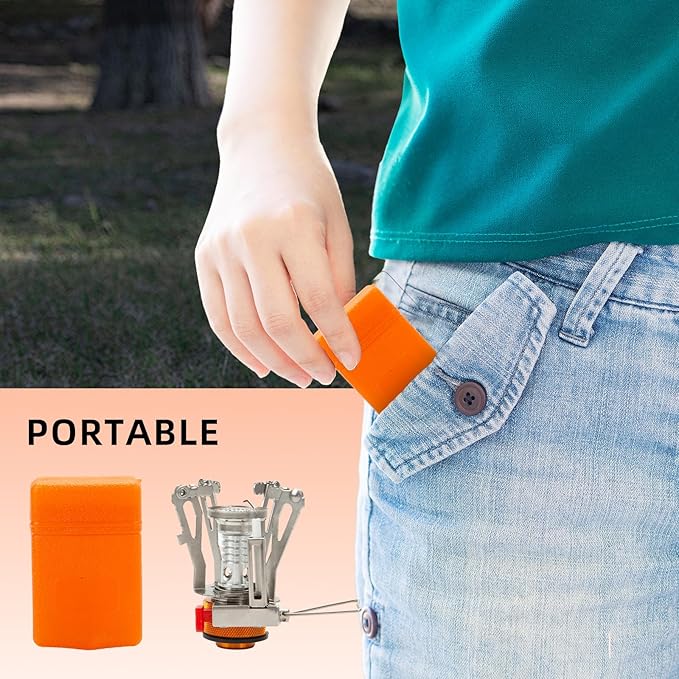 Camping Cookware Set with Stove