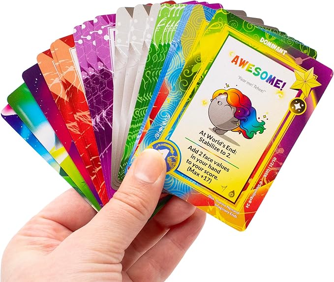 Doomlings Card Game: Imaginary Ends Expansion - Collectible Mystery Holofoils Gold Pack | Strategy Game for Kids, Teens & Adults | 2-6 Players, Ages 7+ (5-in-1 Imaginary Ends)