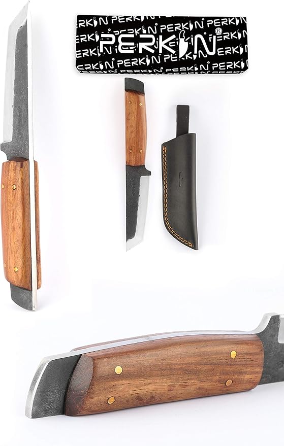 Perkin PK800 Hunting Knife With Sheath Fixed Blade Knife
