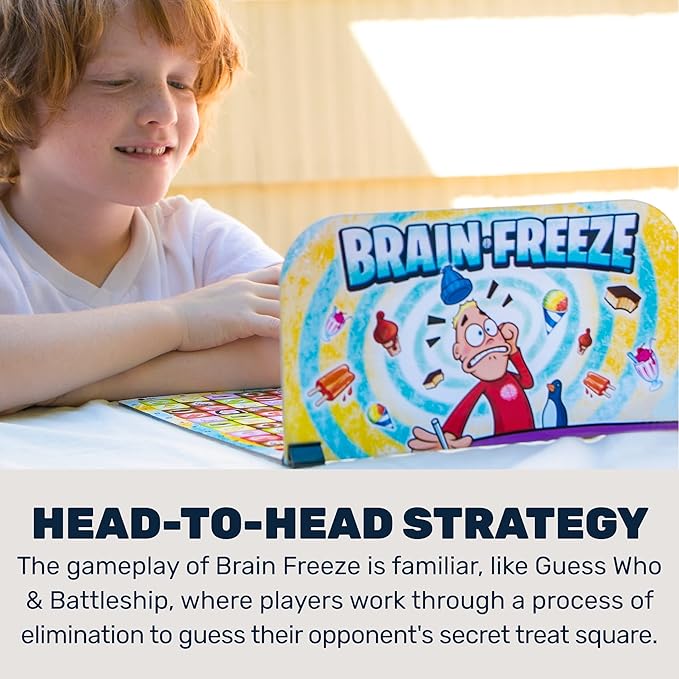 Brain Freeze??Board Game ??Fun Memory Game for Kids & Families, Educational Toys & Learning Game, Logic & Deduction Challenge, Ages 5+