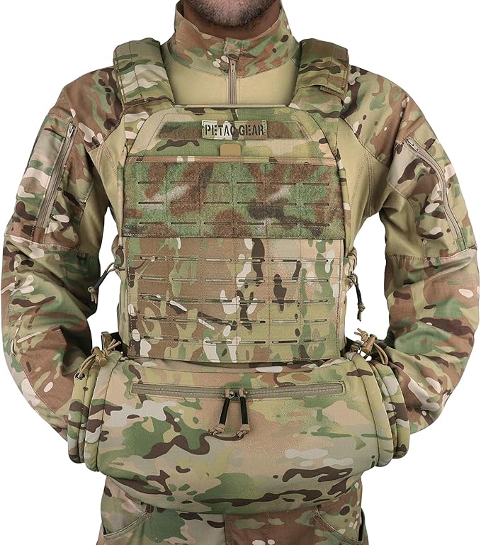 PETAC GEAR Tactical Hand Warmer,Portable Drop Hanger Waist Handwarmer Pouch for Hunting Golf Camping Fishing, Hiking, Football Winter Outdoor Field Survival.