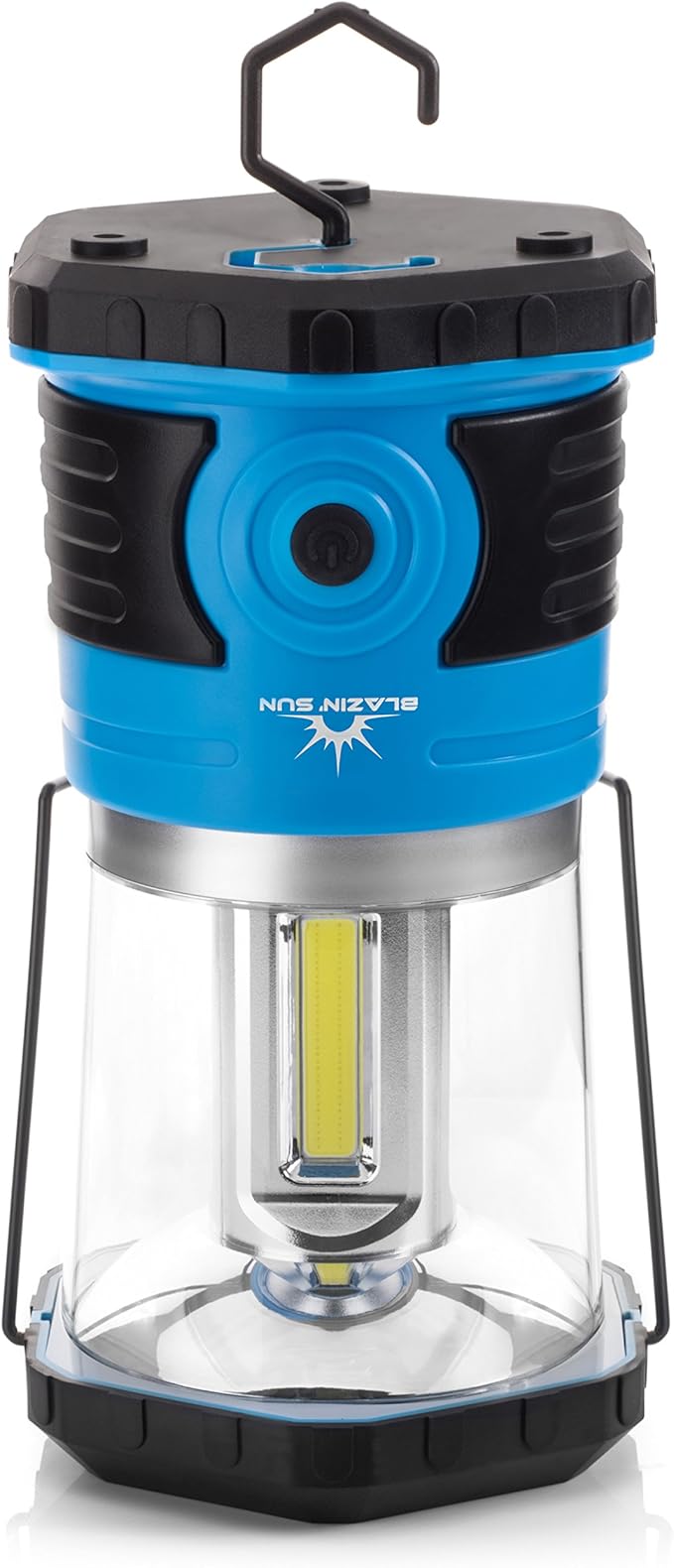 Blazin' Sun 800 | Brightest Lanterns Battery Powered LED Camping and Emergency | Hurricane, Storm and Power Outages (Blue)