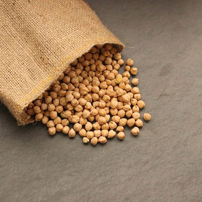Dried Garbanzo Beans- Organic Sprouting Seeds - 1 Lbs - Handy Pantry Brand - Dry Garbonzo Bean / Seeds - For Planting, Gardening, Hummus, Cooking, Food Storage, Sprouts Product Name