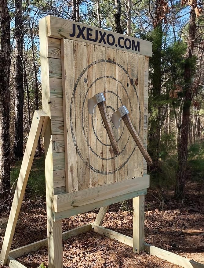 The Woopecker- 2Pack Professional Throwing Axe for Axe Throwing Competitions 1.58Lbs Head with 16.4" Handle