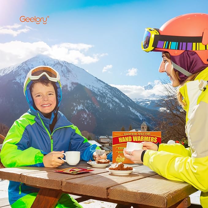 Hand Warmers Disposable 500/375/240/125/90/55/30 Pcs, Long-Lasting Up to 12 Hours for Warm Body, Safe Portable Hand Warmers for Camping, Fishing, Winter for Women Men Mom Dad
