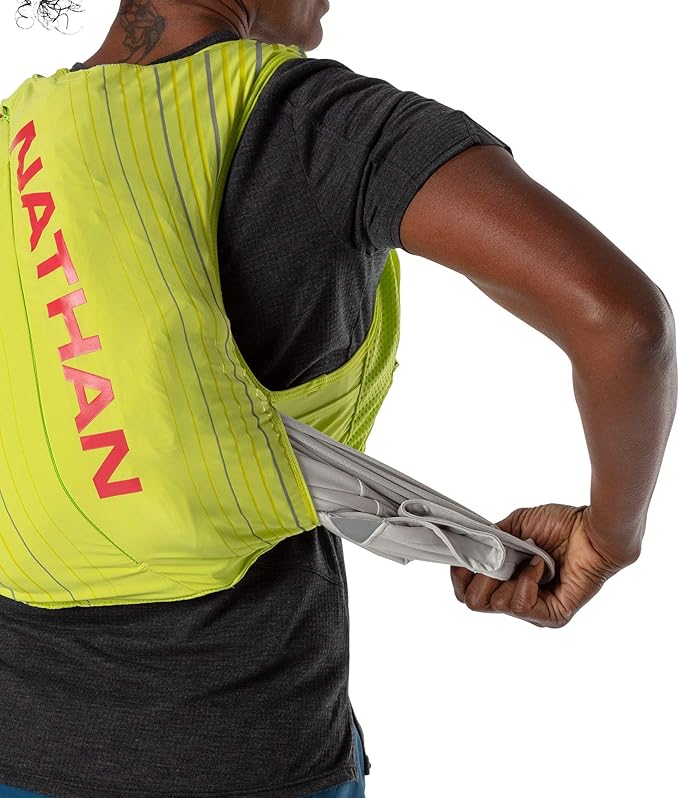 Nathan Unisex Pinnacle Race Vest w/ 12L Hydration Pack, Running Vest with Water Bladder, Hydration Vest for Running Women, Water-Resistant, Moisture Wicking