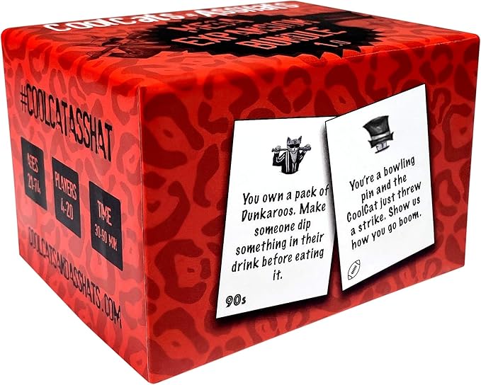 CoolCats & AssHats Mega Expansion - Hilarious Adult Drinking Card Party Game - by Infinite Games (Mega Edition)