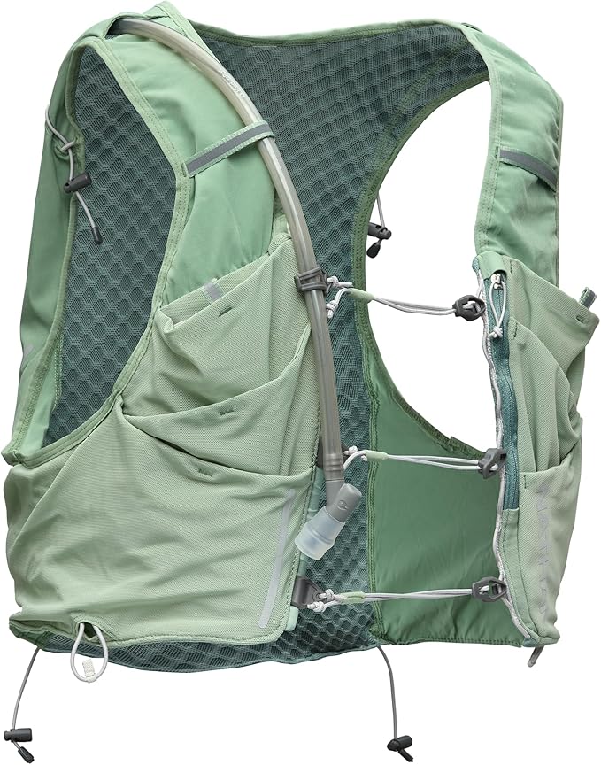 Nathan 12L Hydration Vest ??Quick-Fit Adjustments, Breathable Mesh, 1.6L Bladder, 8.8 oz, 6 Pockets, Pinnacle Pro