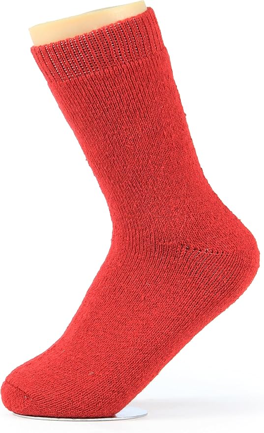 BomKinta Boot Socks for Women Winter Solid Thick Warm Socks Cozy Crew Socks Christmas Gift