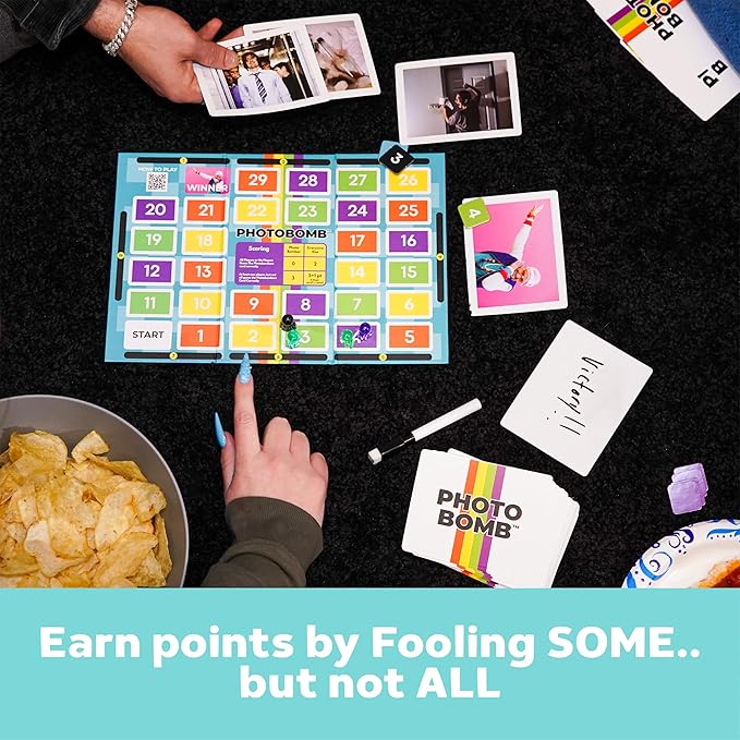Photobomb The Meme Party Game of Hilarious Image Cards & Storytelling | Ages 13+ | 3?? Players | 30 Min Playtime | Great for Fans of Storytelling Board Games & Party Nights