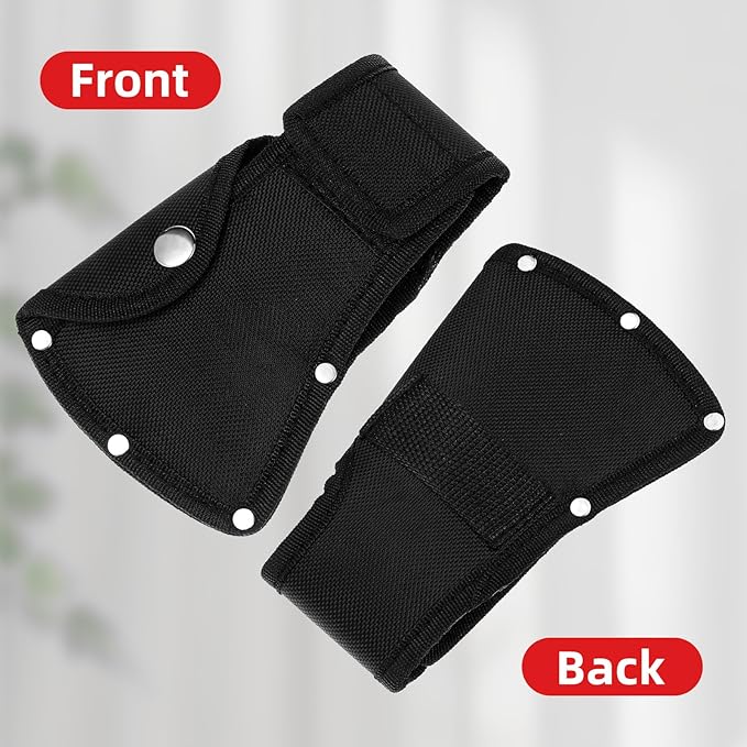 Hatchet Sheath Black Oxford Hatchet Cover with Belt Loop Safety Outdoor Camping Axe Blade Protection Cover Axe Blade Protector