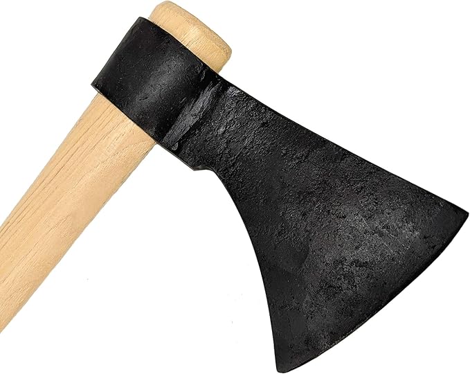 Throwing Axe - Win Your Next Viking Throwing Tomahawk Competition! 19" Hand Forged Hatchet from High Carbon Steel, NMLRA Approved, 100% Guaranteed from Defects