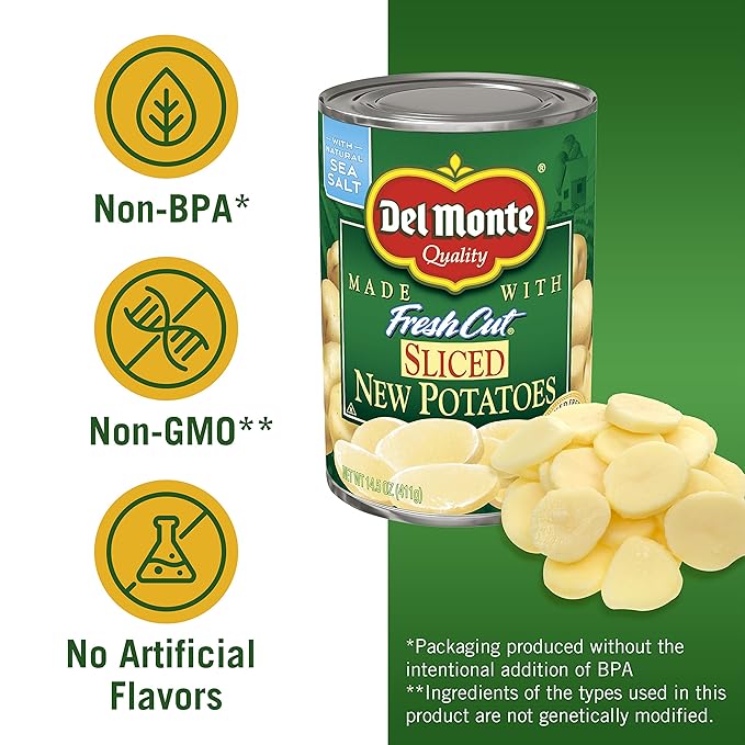 Del Monte Foods Slcs New Potatoes, 14.5 oz (12 count) (Pack of 2)
