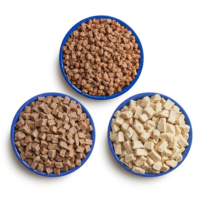 Mountain House Freeze-Dried Protein Pack Sampler ??6 Cans | Diced Chicken, Diced Beef & Ground Beef | 102 Total Servings | Cooked, High-Protein Emergency Food | 30-Year Taste Guarantee | Made in USA