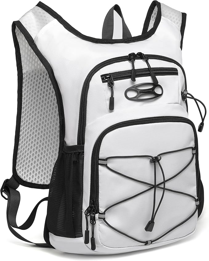 Wotony Lightweight Hydration Backpack with 2LOR 3LWater Bladder for Cycling Hiking Rave - Water Daypack for Men Women