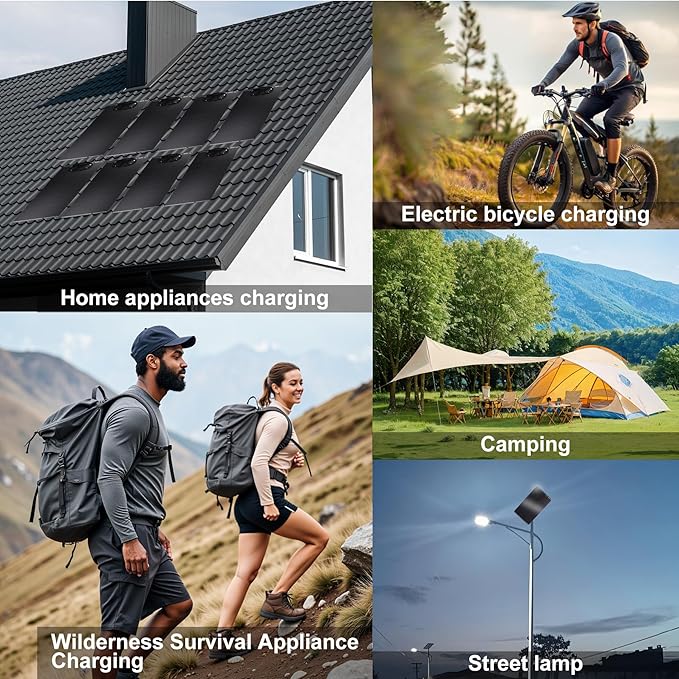 100W Semi-Flexible Solar Panel Kit 12V Monocrystalline Ultra-Flexible Bendable Mono Off-Grid Charger with 30A Charge Controlle for 12-24V Battery Charging Car Battery Camper RV Yacht Boat