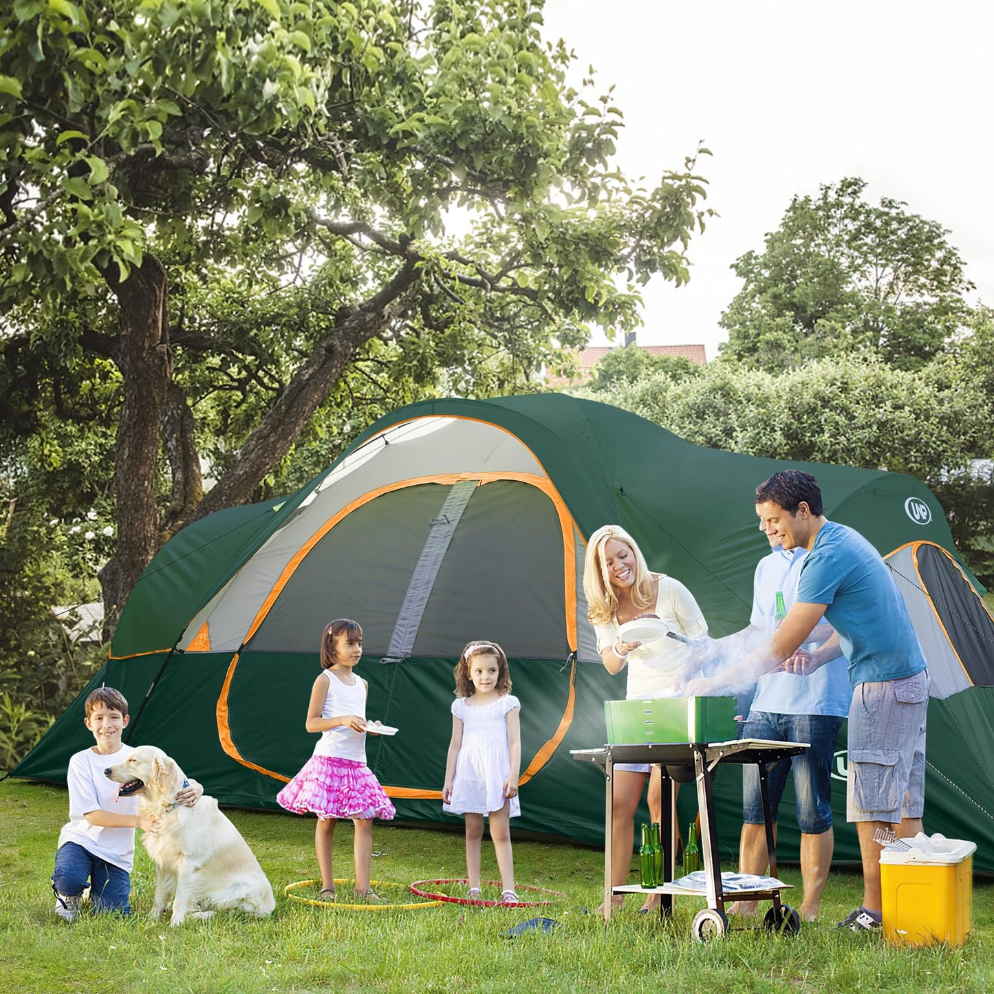 UNP 10 Person Tents for Camping Family Outdoor Camping Tent