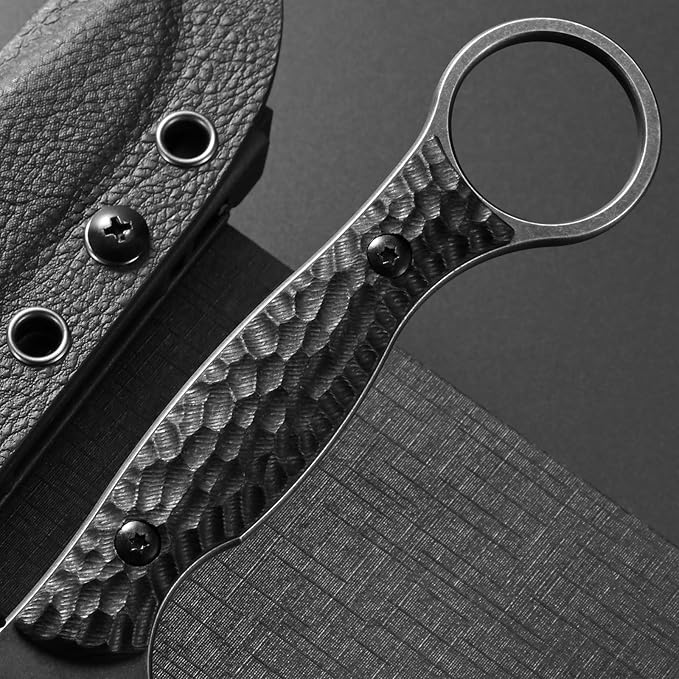GTK344 Fixed Blade Knife D2 Steel Blade Full Tang G10 Handle Small EDC Tool Fix Knifes for Camping Survival Outdoor