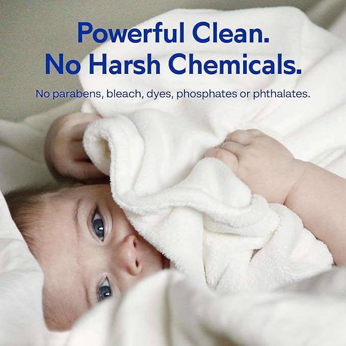 Earth Breeze Laundry Detergent Sheets Fresh Scent - 60 Loads Eco Liquidless Soap - Travel-Friendly for Hot & Cold Cycles, Tackles Tough Stains & Odors - Gentle on Skin, 30 Ct