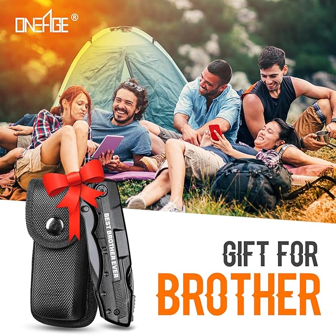 Gifts for Brother,?�BEST BROTHER EVER?�Multitool Knife,Brother Christmas Gifts,Birthday Gifts Ideas for Brother,Brother Gifts from Sister,Gifts for Brother Gadget,Best Brother Gifts