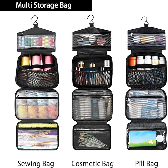 Fustylead Drawing Of Jaguar Animal in Peony Forest Travel Medicine Organizer Bag Home Storage First Aid Kit Large Pill Case with Zipper for Pill Bottle, Vitamins, and Medical Supplies