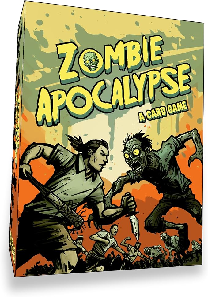 MASON FORGE Zombie Apocalypse, a Card Game: high-Stakes Survival Card Game, Strategic Play, Engaging Artwork, Game Night, Easy to Learn, Quick Setup, Fun for 12+