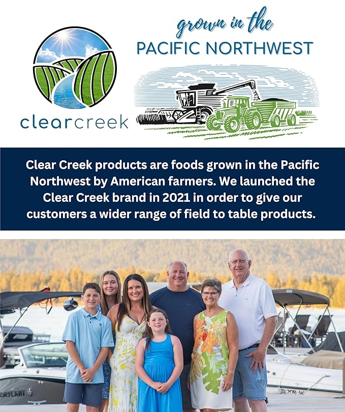 CLEAR CREEK Certified Glyphosate Residue Free Red Lentils | 25 lbs Bucket | Non-GMO | Kosher | Vegan | Non-Irradiated (Will Sprout) | Emergency Food