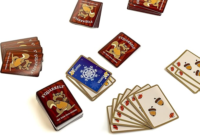 S'Quarrels Card Game - Quick Game for 2-6 Players of All Ages