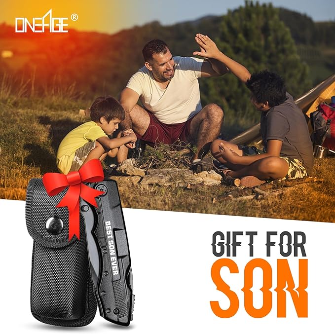 Gifts for Son,?�Best Son Ever?�Multitool Knife,Stocking Stuffers for Son,Son Birthday Gifts,Gifts Idea for Son,Gifts for Son from Mom Dad,Best Son Gifts,Graduation Gifts,Son Christmas Gift