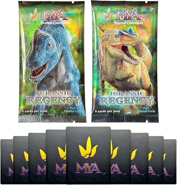 MYA Trading Card Game Jurassic Regency Booster Pack (Ceratosaurus Packs Only)
