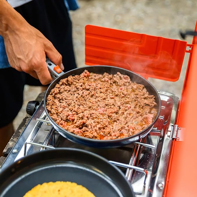 GSI Outdoors Bugaboo Base Camper, High-Efficiency Cookset ??Ceramic Non-Stick Coated