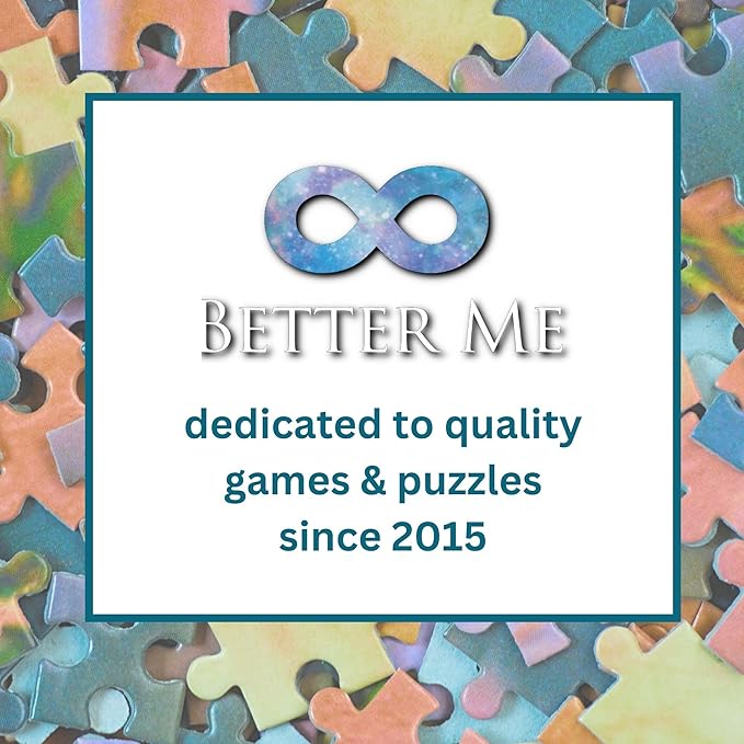 Better Me Flower Power 1000 Piece Puzzle for Adults - Flowers Jigsaw Puzzle 1000 Piece Collage