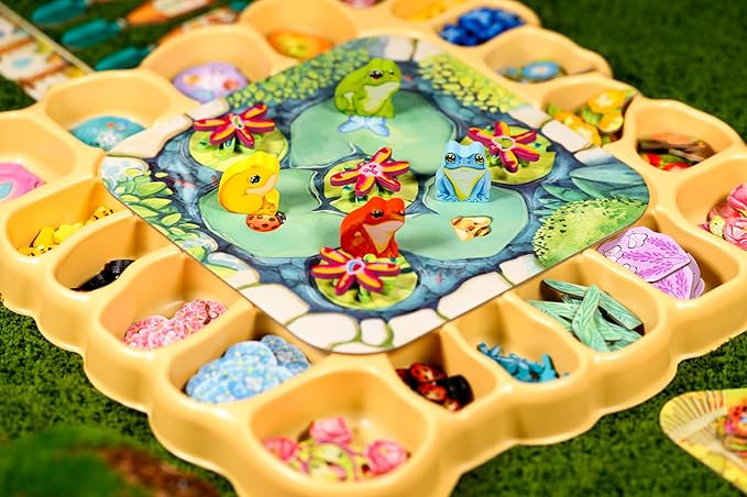 Rebel Studio Pergola Board Game - Euro-Style Gardening Strategy Game with Action Drafting, Tile Placement & Set Collection for Kids & Adults, Ages 10+, 1-4 Players, 45-60 Min Playtime