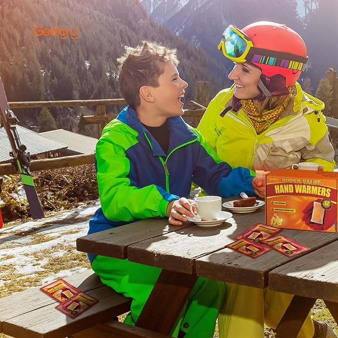Hand Warmers Disposable 500/375/240/125/90/55/30 Pcs, Long-Lasting Up to 12 Hours for Warm Body, Safe Portable Hand Warmers for Camping, Fishing, Winter for Women Men Mom Dad