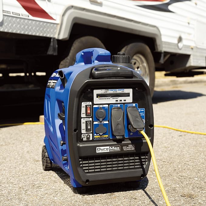 DuroMax XP2300iH 2,300-Watt Dual Fuel Portable Digital Inverter Generator - Gas & Propane, RV & Emergency Ready