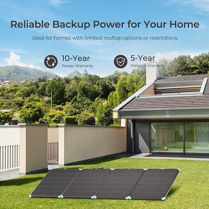 Renogy 220W Portable Solar Panel Suitcase, 23% High Efficiency Foldable Solar Charger for Power Station, Durable for Decades, with Sturdy Kickstands, IP67 Waterproof for RV Camping Off-Grid Blackouts