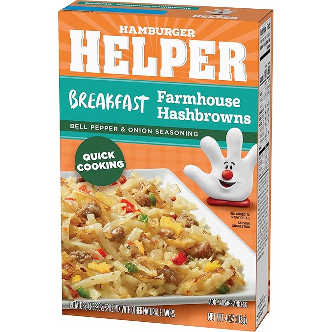 Helper BREAKFAST Farmhouse Hashbrowns, 4 oz