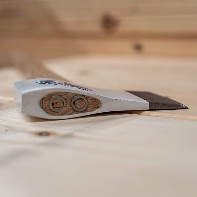 The Competition Thrower: World Axe Throwing League Premium Competition Throwing Axe with Throwing Hatchet Hickory Wooden Handle