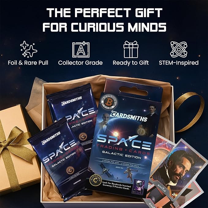 Cardsmith Space Trading Card Galactic Edition Collector Box