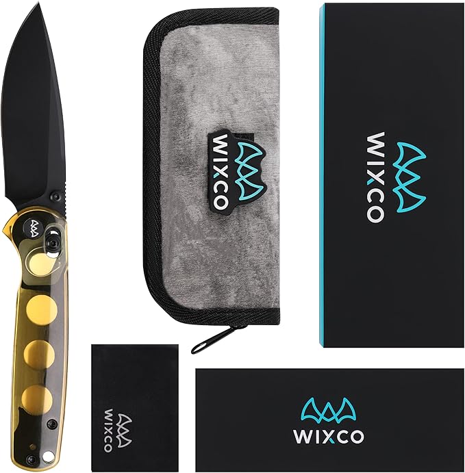 Folding Pocket Knife, Survival Knife Tactical Hunting Knife,3.23??Sharp Folding Blade with Ultem Handle Pocket Clip,EDC Knives for Hunting Camping Survival Outdoor Fishing Hiking