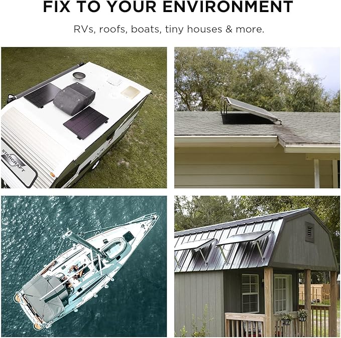 EF ECOFLOW Solar Generator DELTA 2 Max 2048Wh with 4X100W 12V Solar Panels, High Efficiency Monocrystalline PV Modules, 2400W LFP Portable Power Station, AC + Solar Fast Dual Charging For Camping RV